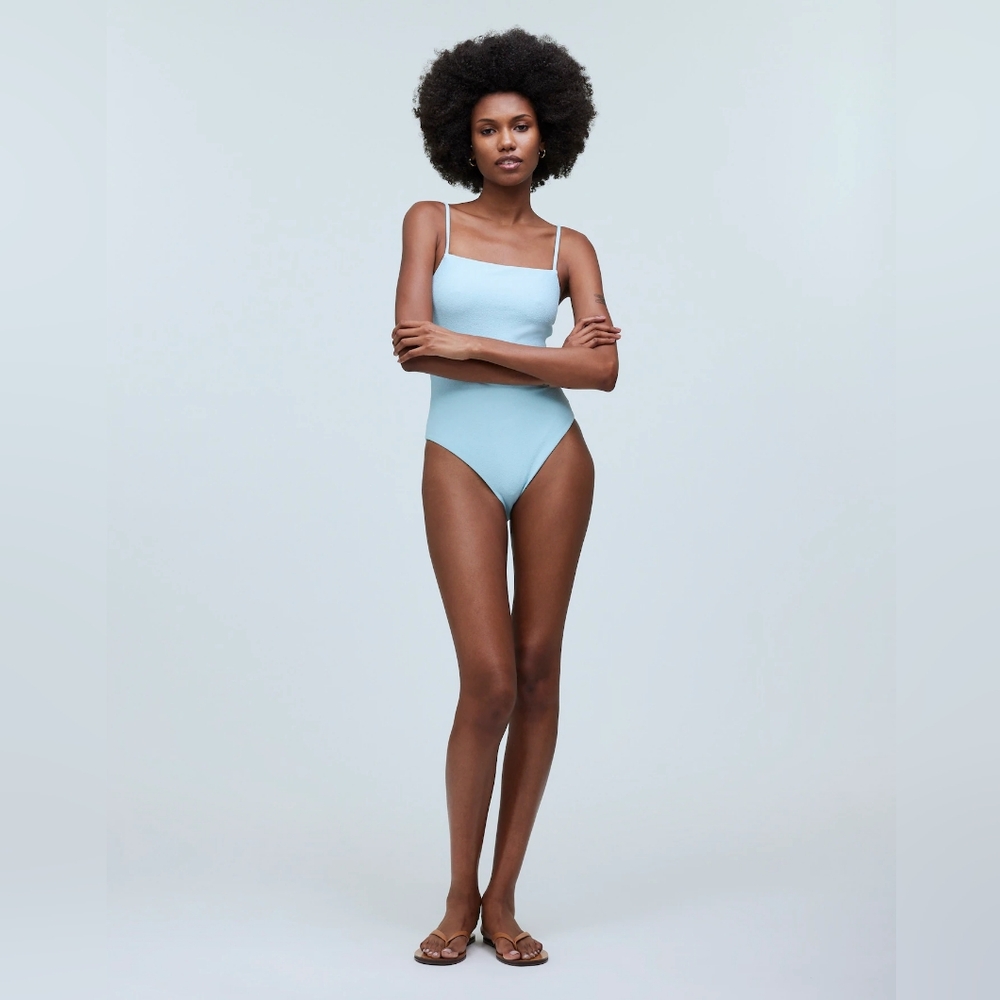 MADEWELL ✨Square-Neck One-Piece Swimsuit